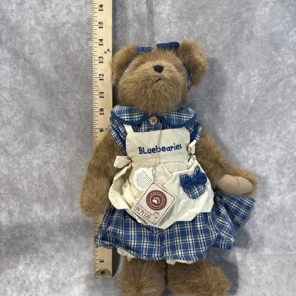 Boyds Bears MUFFIN B BLUEBERRY Plush 14